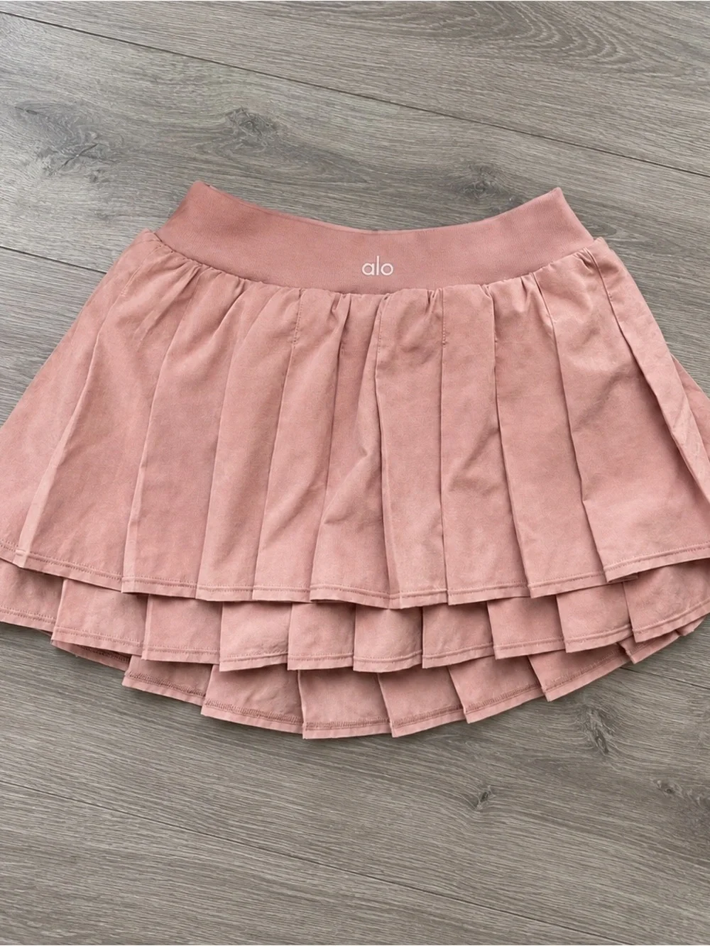 Alo Double or Nothing Skirt Vintage Pink